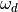 \omega_d