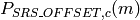 P_{SRS\_OFFSET,c}(m)