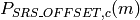 P_{SRS\_OFFSET,c}(m)