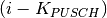 (i - K_{PUSCH})