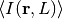 \langle I(\textbf{r}, L) \rangle