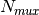N_{mux}