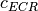 c_{ECR}
