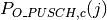 P_{O\_PUSCH,c}(j)