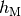 h_\mathrm{M}