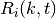 R_{i}(k,t)