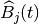 \widehat{B}_j(t)